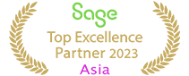 Sage Top Excellence Partner 2023 for Asia